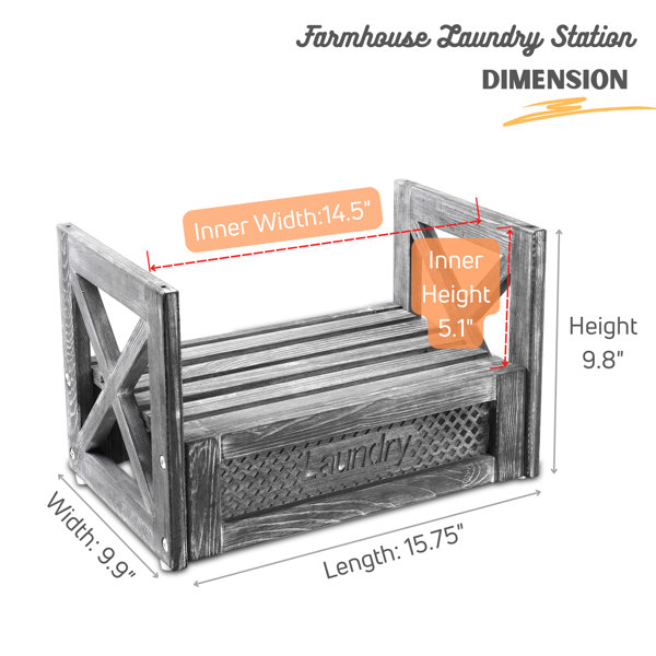 Bekitchen Wood Laundry Room Organizer & Reviews Wayfair